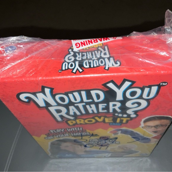 Would You Rather? Prove It Game By Spin Master Ages 8+ New Sealed 3-6 Players - Picture 13 of 16